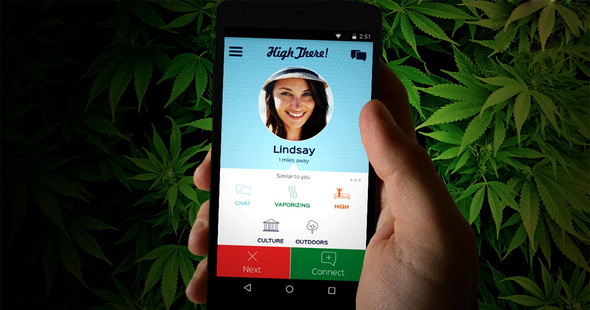 High There, le Tinder de la weed