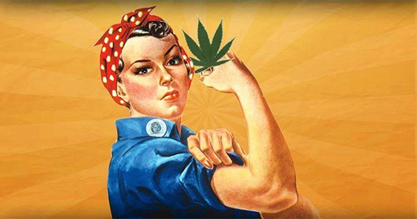 Femme et cannabis