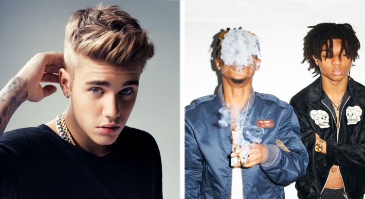 Justin Bieber et Rae Sremmurd