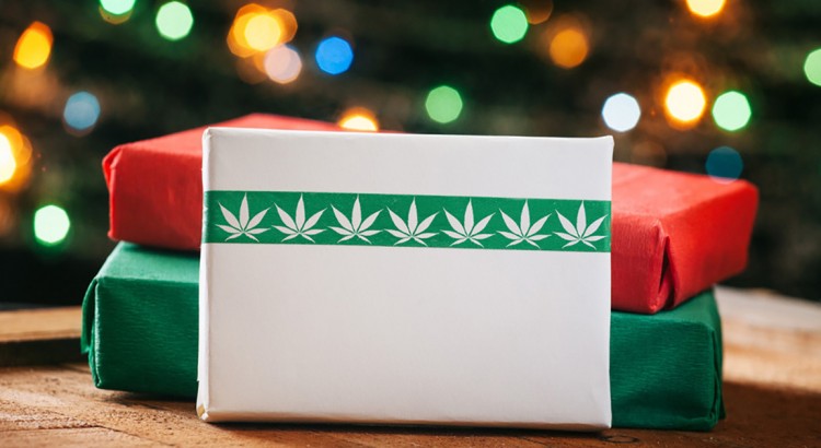 Cadeaux de Noël sur le thème du cannabis