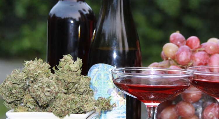 Vin au cannabis