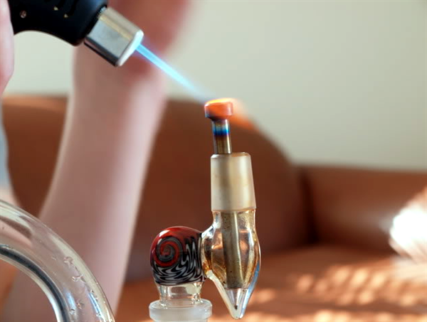 Embouchure en quartz de dab rig