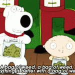 Bag of weed, Family Guy
