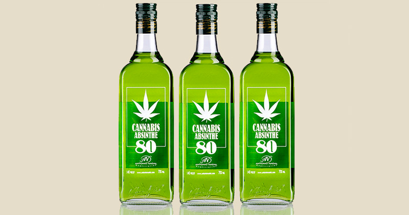 Absinthe au cannabis