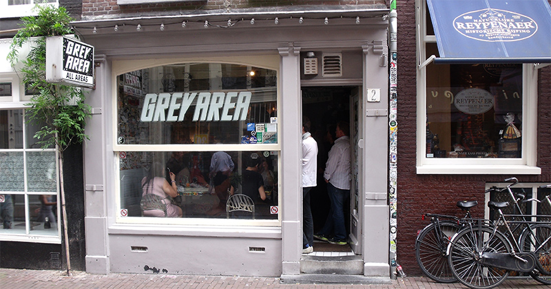 Coffeeshop Grey Area à Amsterdam