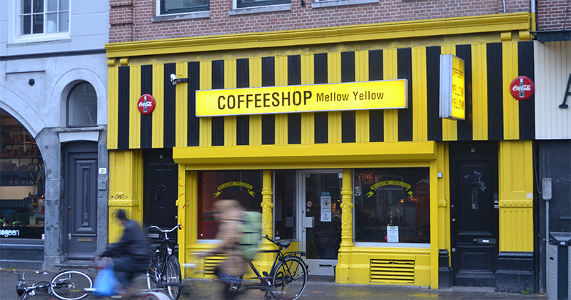 Coffeeshop Mellow Yellow à Amsterdam