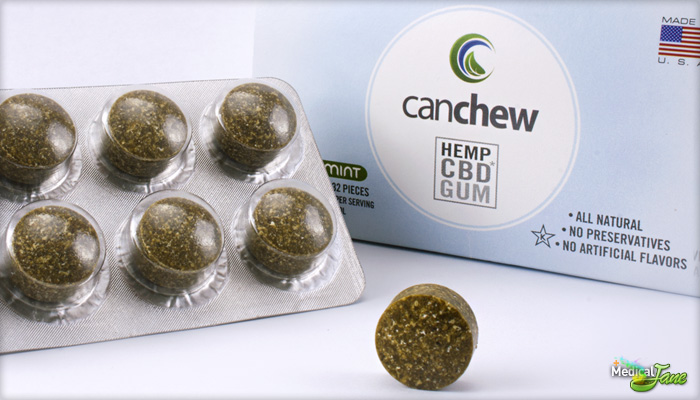 Chewing-gum cannabis