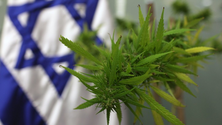 soldats israéliens cannabis