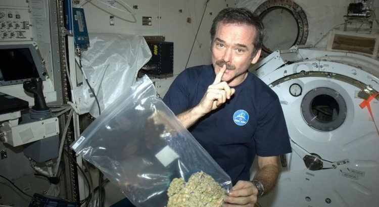 fumer dans l'espace