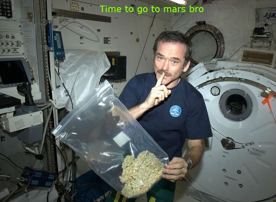 fumer dans l'espace