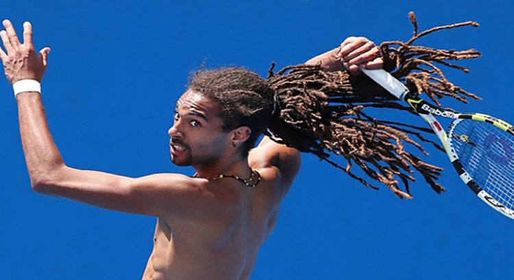 dustin brown le rasta roquette du tennis