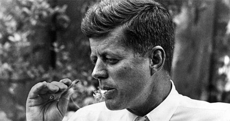 Kennedy fume du cannabis
