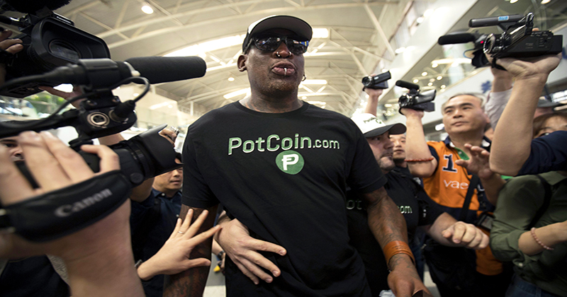 Le PotCoin une monnaie dédiée au cannabis sponsorisée par un basketteur américain
