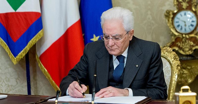 Mattarella gracie un cultivateur de cannabis