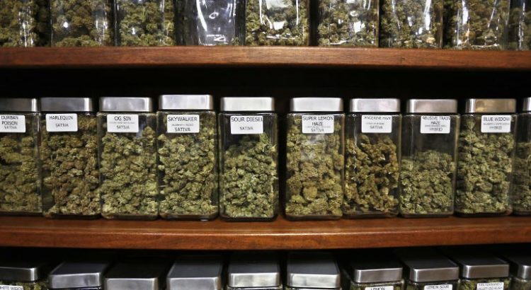 Ventes de cannabis en Californie