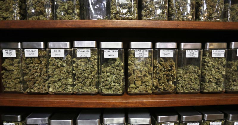 Ventes de cannabis en Californie