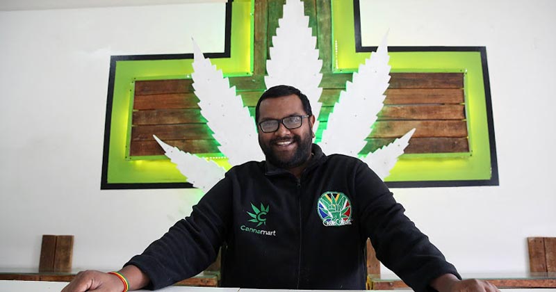 Dispensaire de cannabis en Afrique du Sud