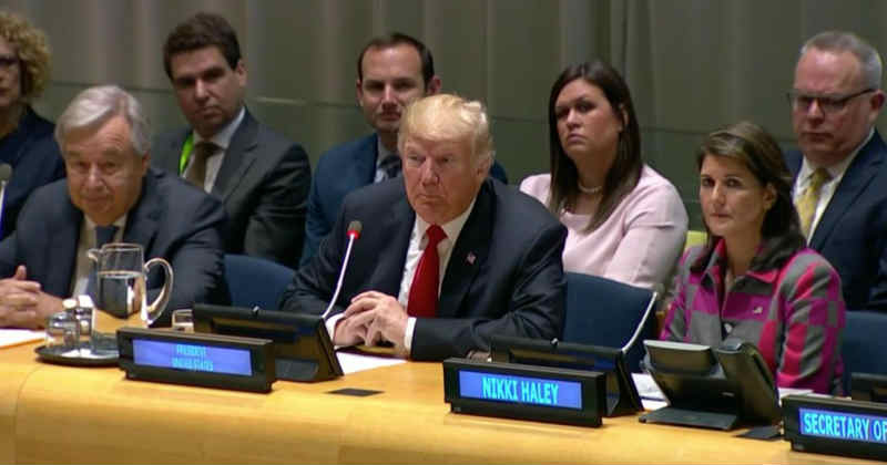 trump ONU