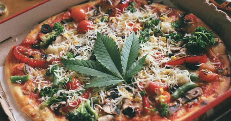 pizza cannabis