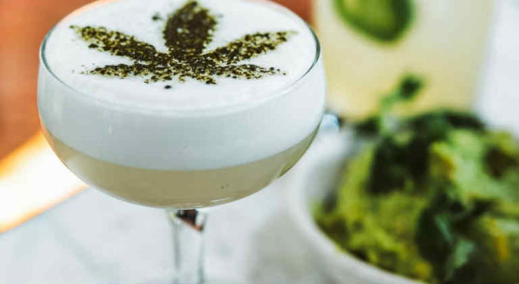 boisson au cannabis
