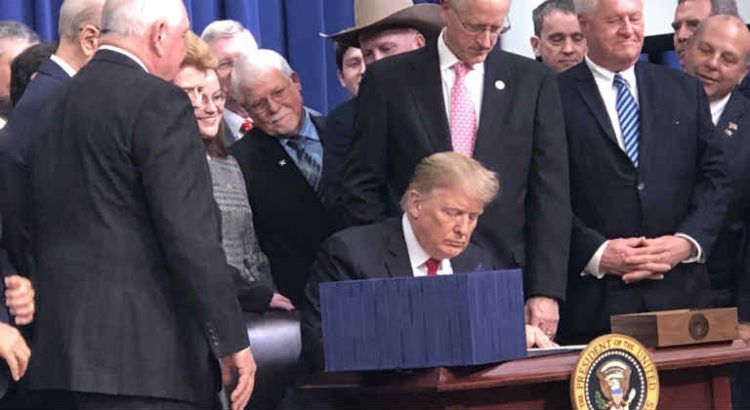trump signe la farm bill