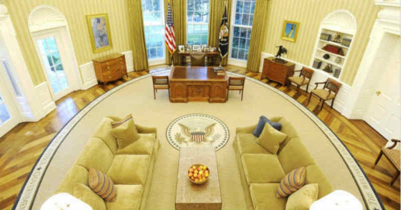 bureau oval présidence Etats-Unis