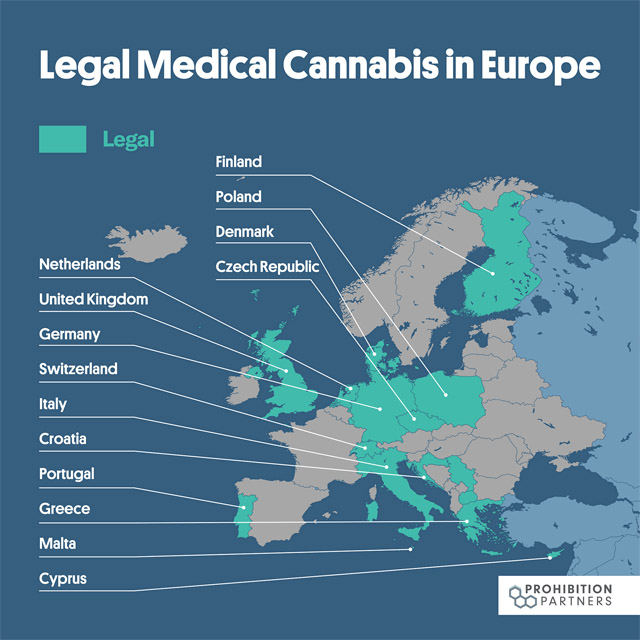 pays cannabis légal europe