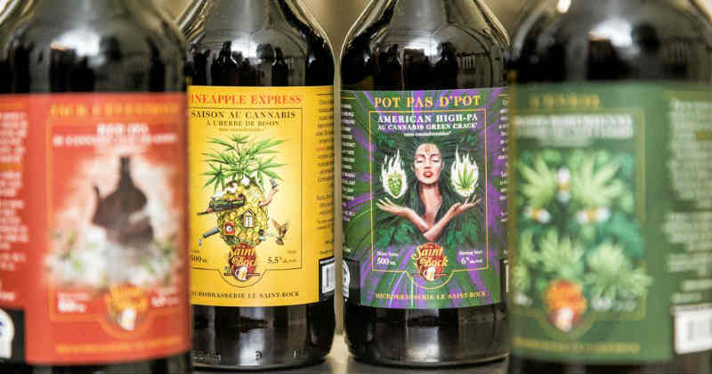 biere vin cannabis