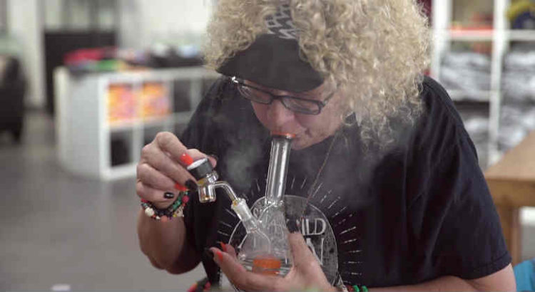dabbing granny