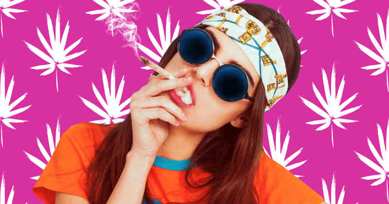 fille cannabis