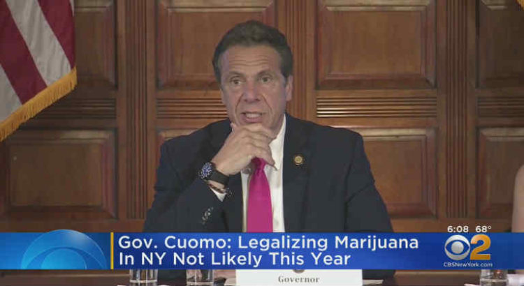 andrew cuomo légalisation cannabis New York