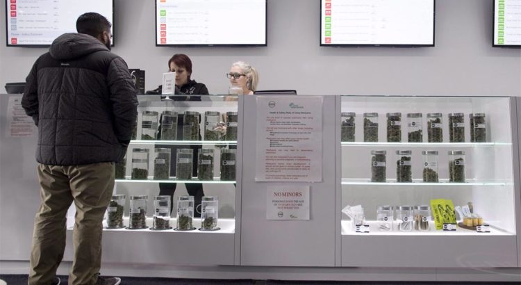 Magasin de cannabis en Ontario