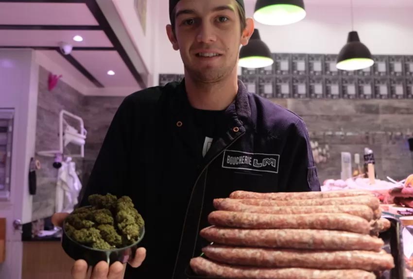 Saucisses au CBD