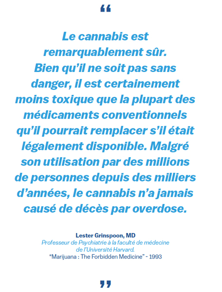 citation du livre blanc sur le cannabis médical