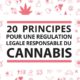 20 principes pour une régulation responsable du cannabis