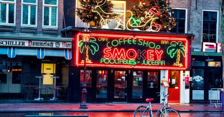 Coffeeshop à Amsterdam