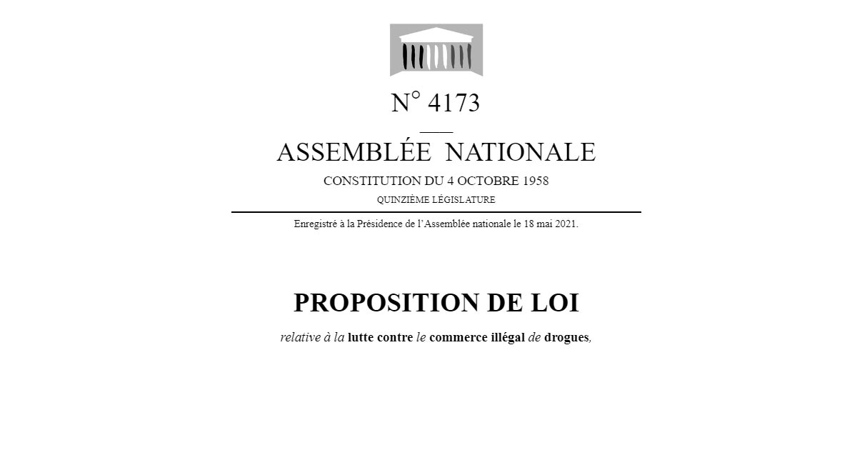 Une proposition de loi pour légaliser le cannabis en France