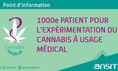 1000 patients dans l'expérimentation