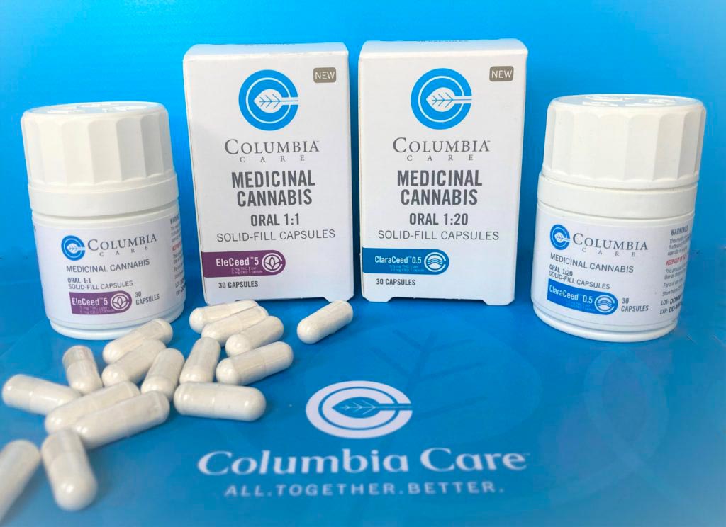 Les capsules de Columbia Care