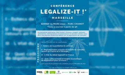 Conférence Legalize It à Marseille le 19 mars