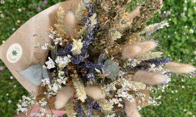 Bouquet de fleurs de chanvre