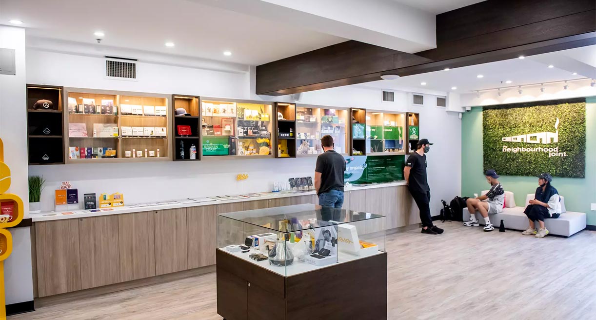 Magasin de cannabis en Ontario