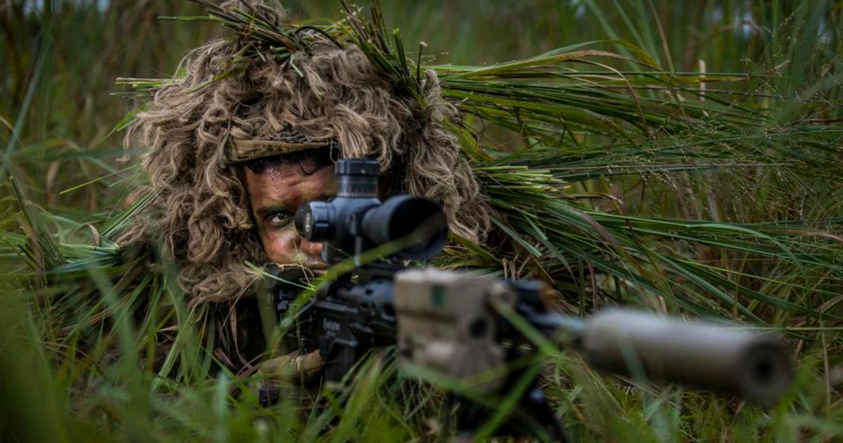 Uniforme de snipeur en chanvre