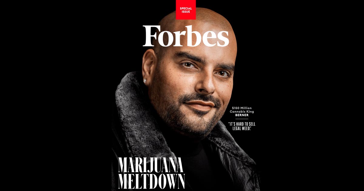 Berner en couverture de Forbes