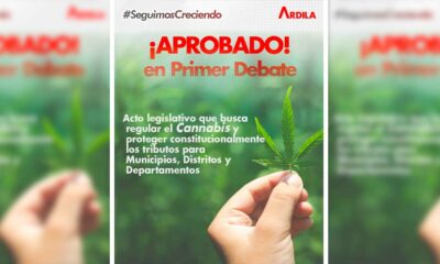 Proposition de légalisation du cannabis en Colombie