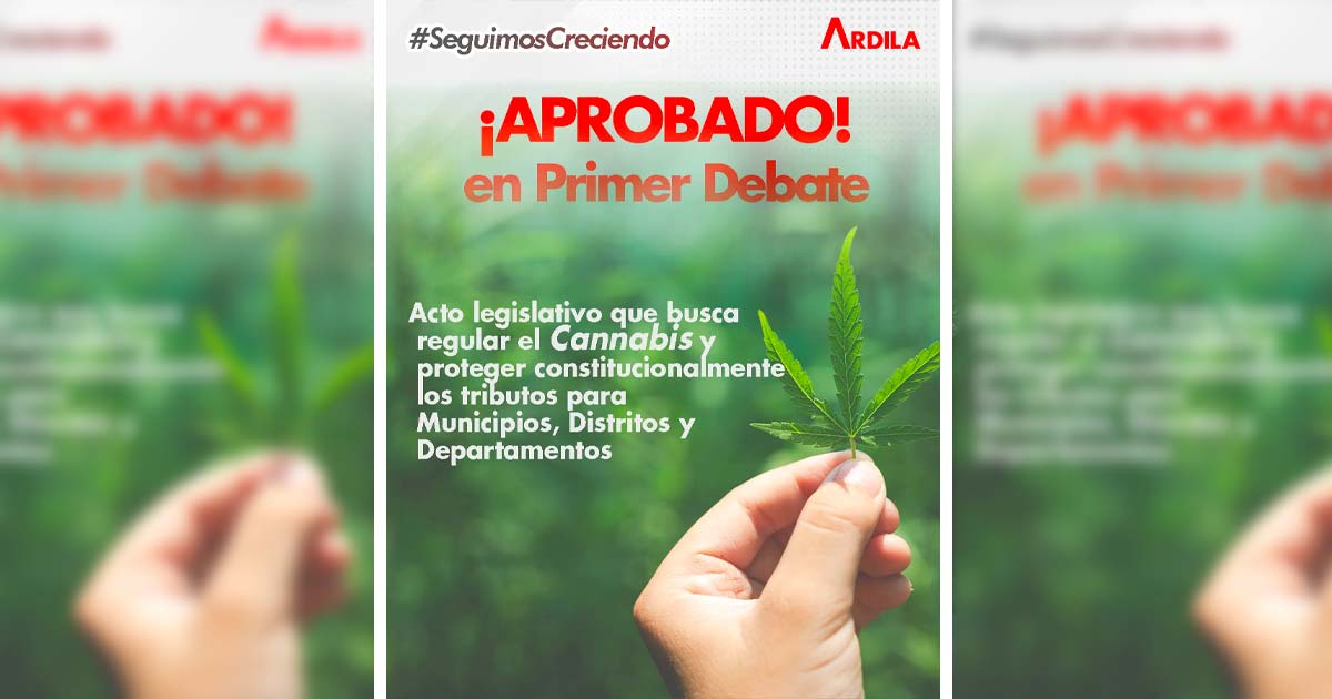 Proposition de légalisation du cannabis en Colombie