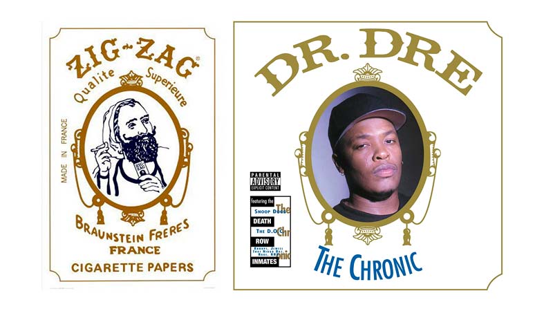 zig-zag papelillos capitán dr dre chronic