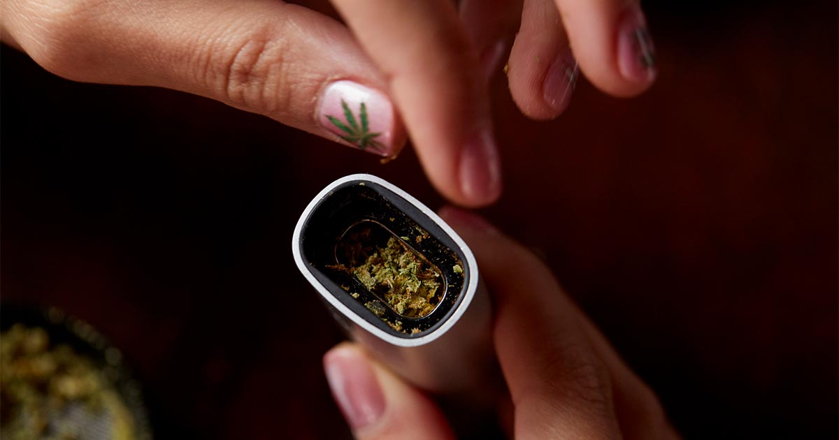 Vaporisation de cannabis et microbes