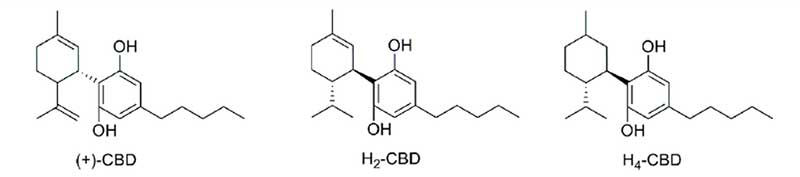 Molécula de H4CBD