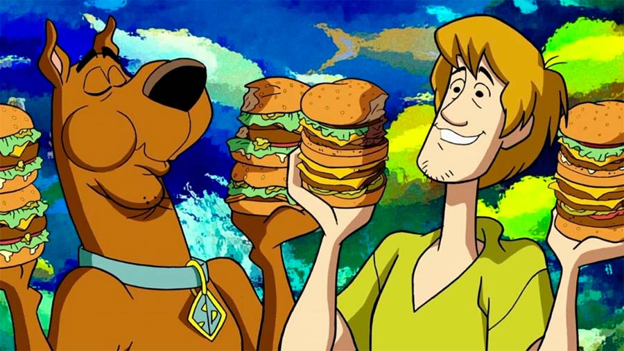 Scooby Doo ha fame dopo aver fumato cannabis